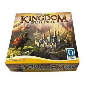 2011 Queen Games Kingdom Builder Board Game by game designer Donald X Vaccarino